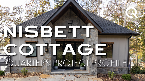 cottage with intelligent home automation. Front of house 